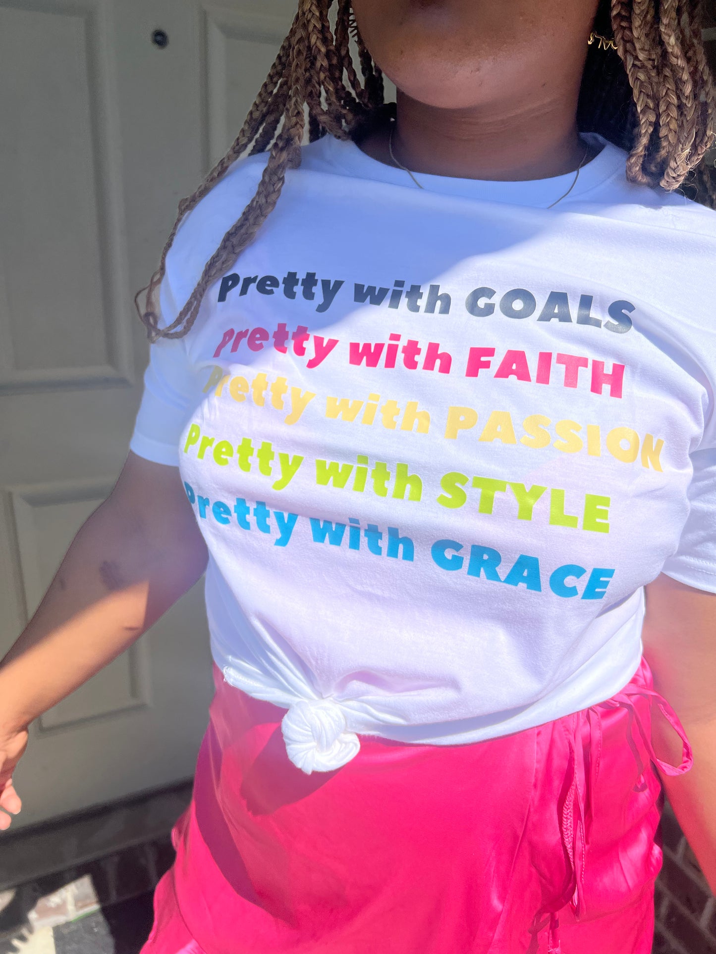 Pretty with Faith T-shirt