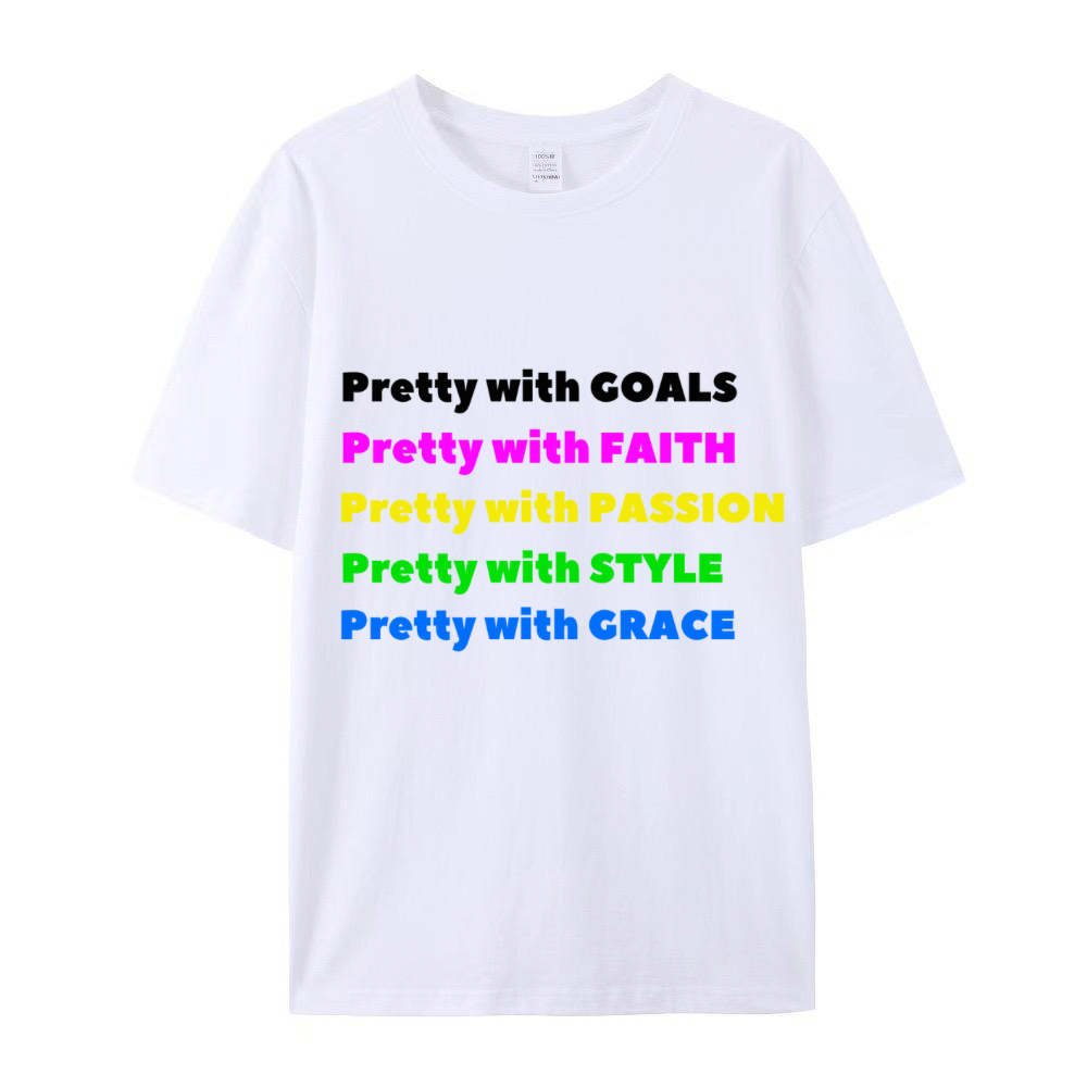 Pretty with Faith T-shirt