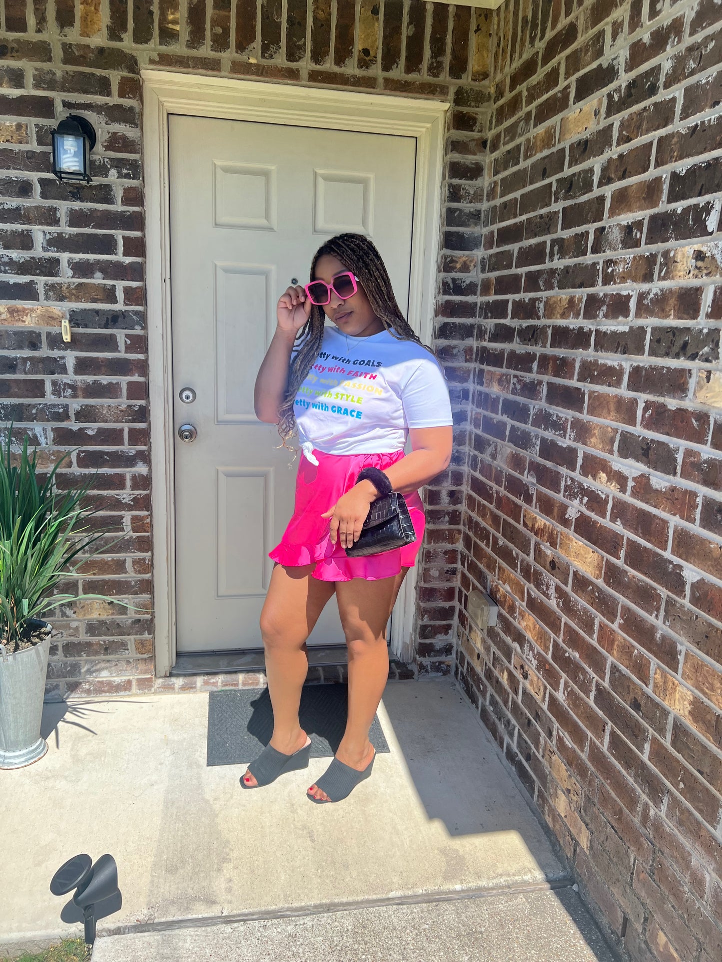 Pretty with Faith T-shirt