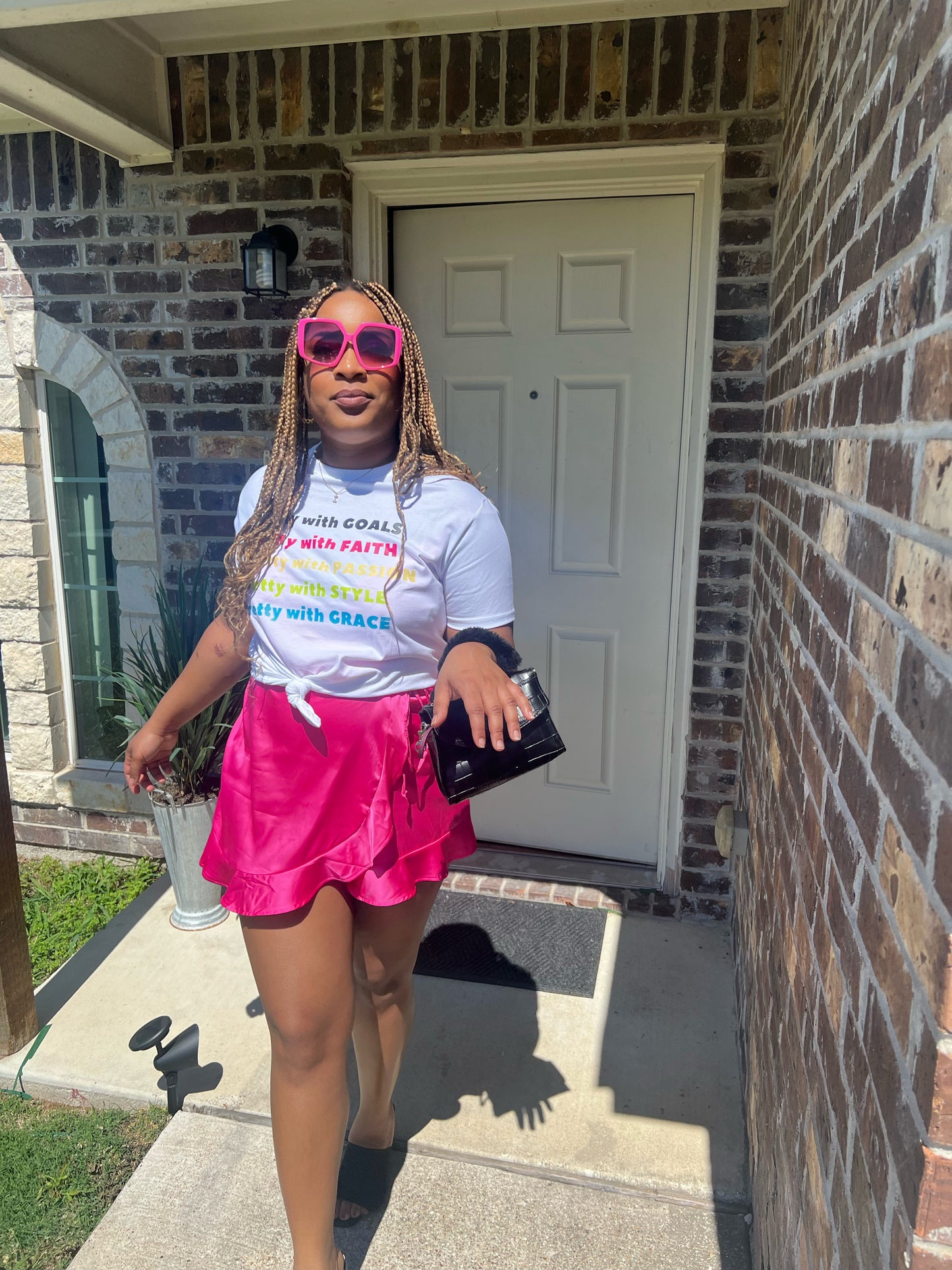 Pretty with Faith T-shirt